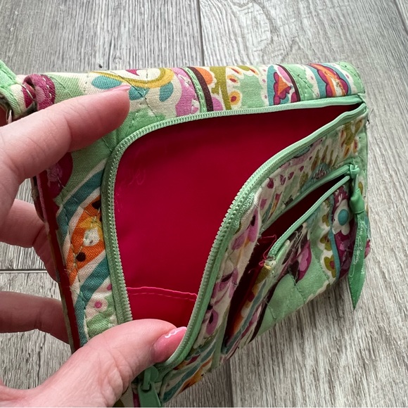Vera Bradley Crossbody Strap Wallet in Tutti Frutti - Picture 10 of 12
